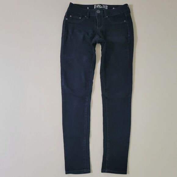 So Women's Black Skinny Denim Jeggings - Picture 5 of 13
